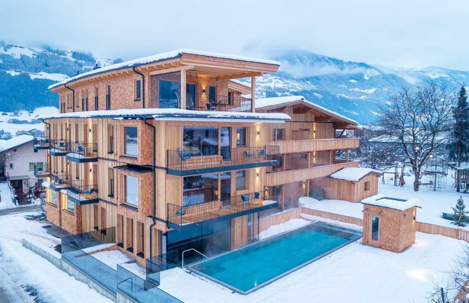Appartement Zillertal Klee Mit Restaurant Kleementine Рид-им-Циллерталь Экстерьер фото